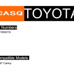 TOYOTA T5 Ignition Coil