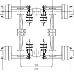 30 MT Dual Balance Beam Assembly